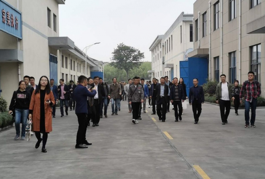 嘉興市政府領導來我司視察工作